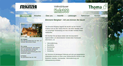 Desktop Screenshot of holz100-bw.de